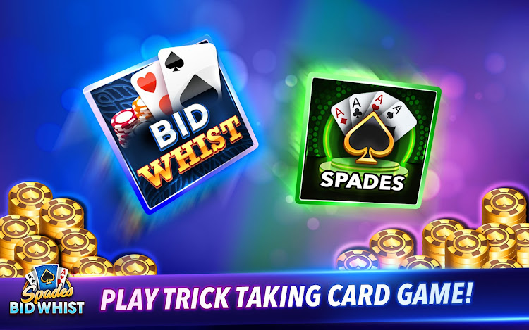 #9. Spades: Bid Whist Classic Game (Android) By: Artoon Games