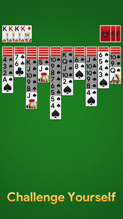 #1. Spider Solitaire: Card Game (Android) By: TOR Games