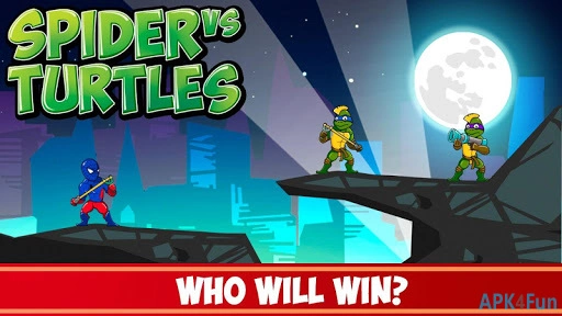 Spider vs Turtles Screenshot Image