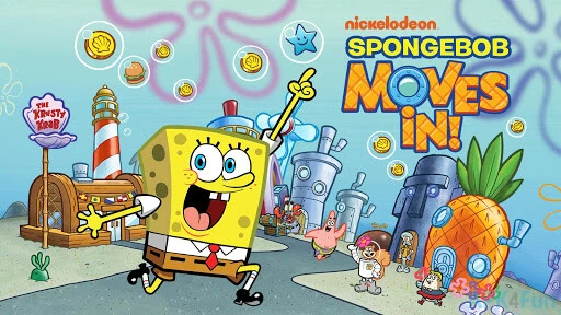 SpongeBob Moves In Screenshot Image