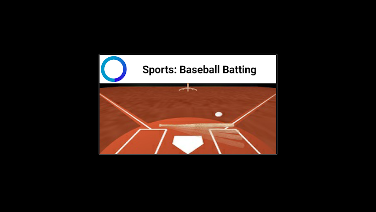 #1. Sports: Baseball Batting (Android) By: Ya-Chu Yang