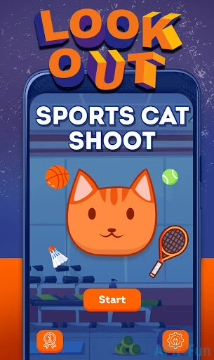 Sports Cat Shoot Screenshot Image