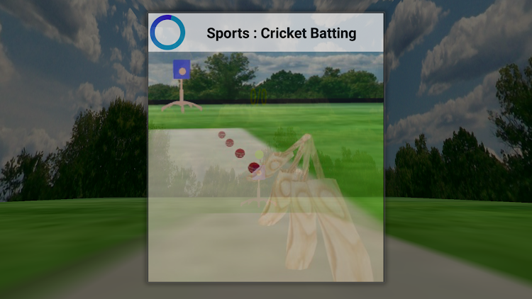 #1. Sports : Cricket Batting (Android) By: Ya-Chu Yang