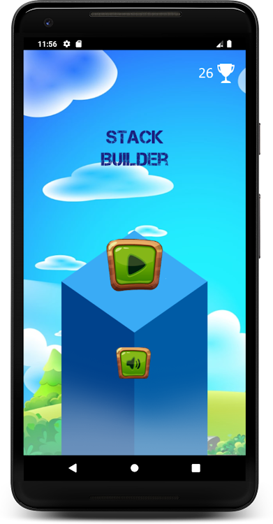 #1. Stack Builder - Game (Android) By: Lionheartapps