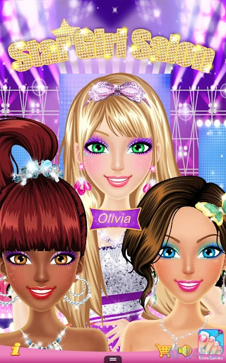 Star Girl Salon Screenshot Image