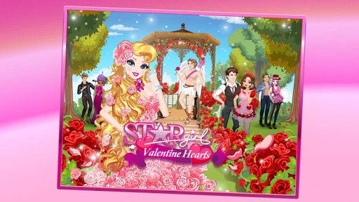 Star Girl: Valentine Hearts Screenshot Image