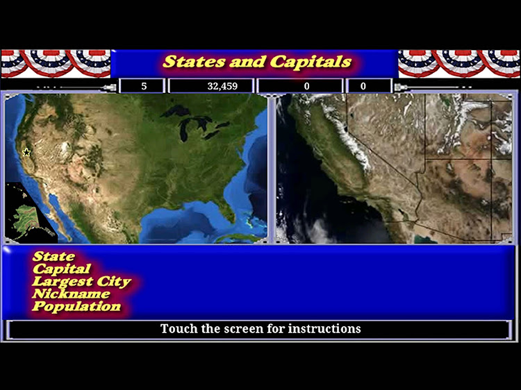 #5. States and Capitals (Android) By: EduFunApps