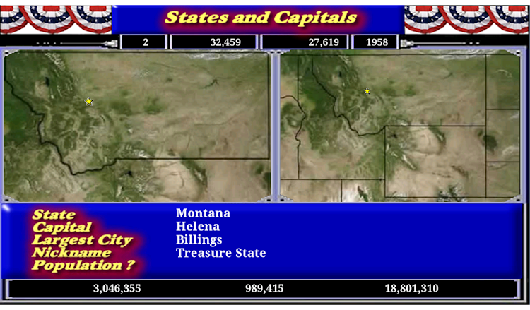 #1. States and Capitals (Android) By: EduFunApps