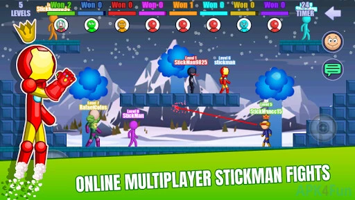 Stick Fight Online Screenshot Image