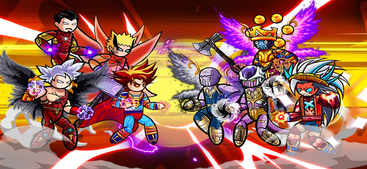 #1. Stick Warrior SuperHero Dragon (Android) By: Super Dragon Legends PVP