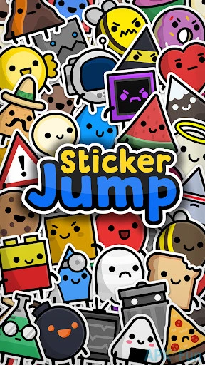 Sticker Jump Screenshot Image