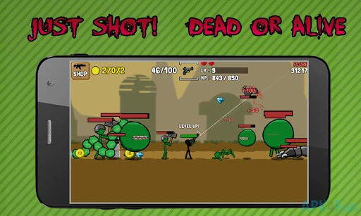 Stickman And Gun Screenshot Image