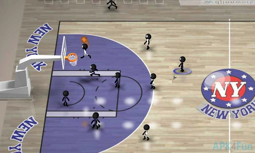 Stickman Basketball Screenshot Image