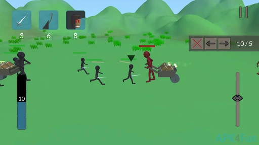 Stickman Castle Battle Screenshot Image