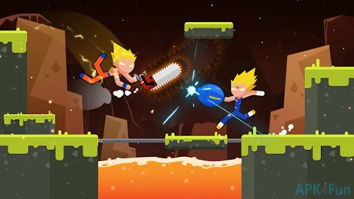 Stickman Dragon Fight Screenshot Image