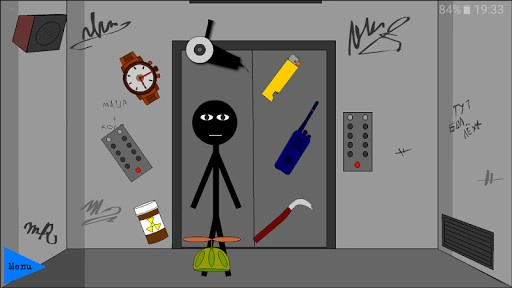 Stickman Escape Lift Screenshot Image