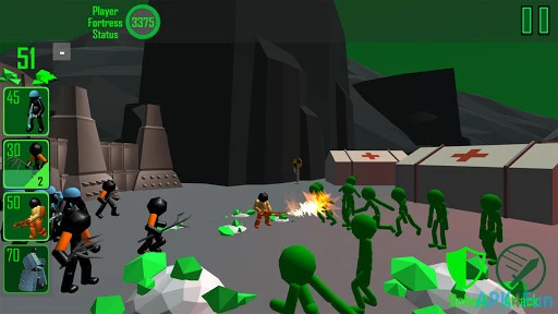 Stickman: Legacy of Zombie War Screenshot Image