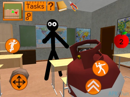 Stickman Neighbor Screenshot Image