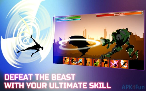 Stickman Ninja Warrior: Blade Of Shadow Screenshot Image