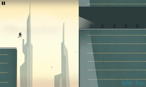 Stickman Roof Runner Screenshot Image