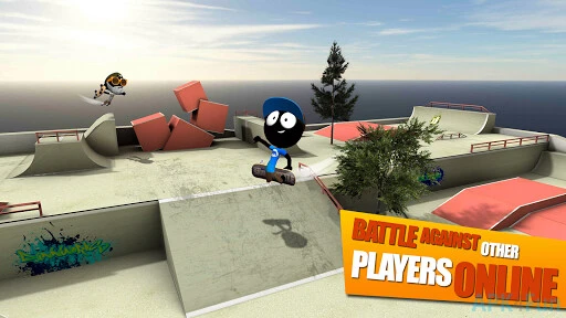 Stickman Skate Battle Screenshot Image