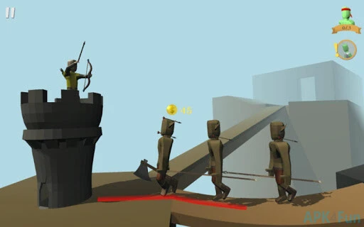 Stickman Tower Defense Archer Screenshot Image