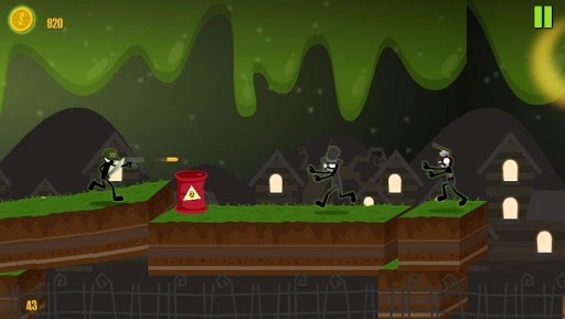 Stickman Zombie Killer Games Screenshot Image