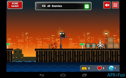 Sticky Ninja Missions Screenshot Image