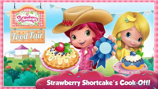 Strawberry Shortcake Food Fair Screenshot Image