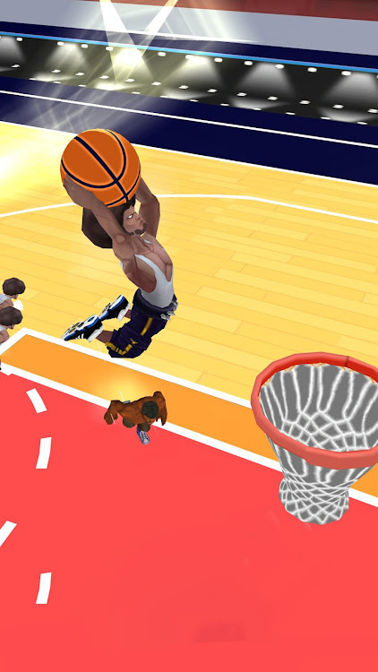 #2. Street Basketball: Dunk & Hoop (Android) By: Elbow Games