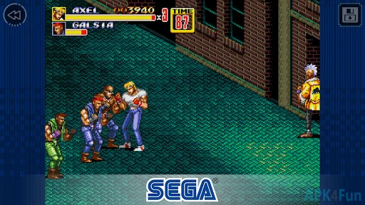 Streets of Rage 2 Classic Screenshot Image