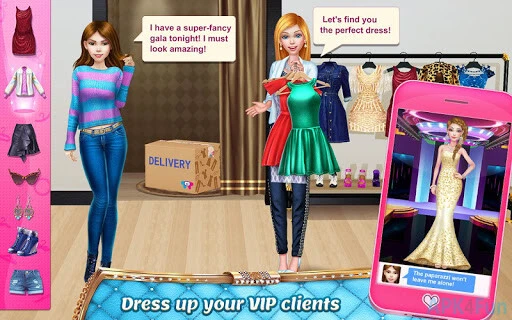 Stylist Girl Screenshot Image