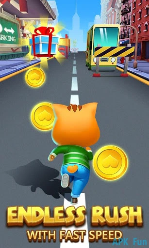 Subway Cat Rush Screenshot Image