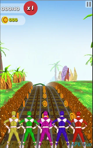 Subway Rangers Runner Power Screenshot Image