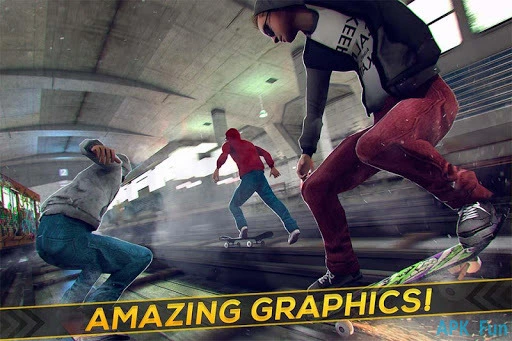 Subway Skateboard Ride Tricks Screenshot Image