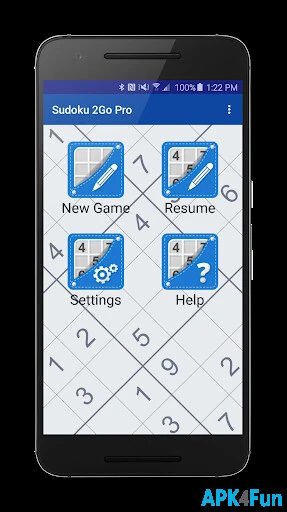 Sudoku 2Go Screenshot Image