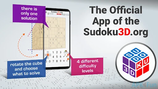 Sudoku 3D by Sudoku3D.org Screenshot Image