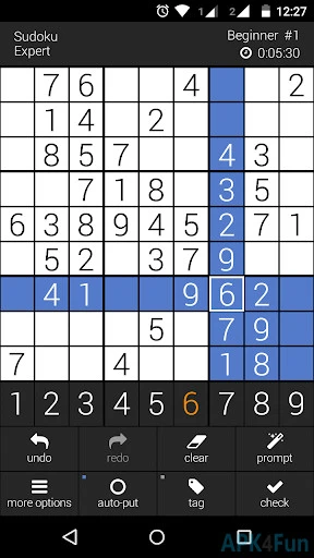 Sudoku Expert Screenshot Image