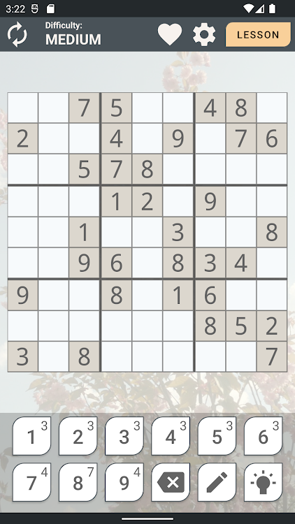 #1. Sudoku Premium (Android) By: Andrei Brusentsov