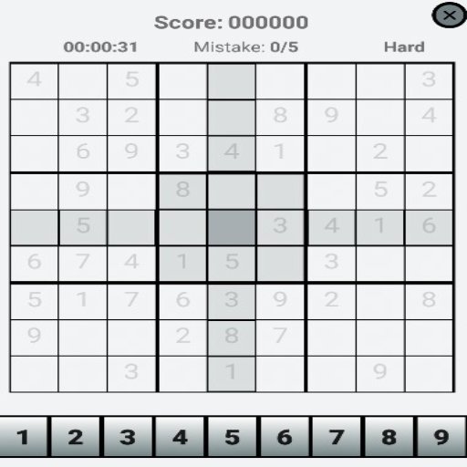 #1. Sudoku Smart - Number Place (Android) By: K K Harishchandra