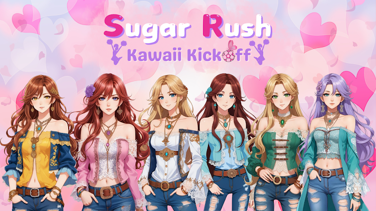 #1. Sugar Rush: Kawaii Kickoff (Android) By: Fantasy Realm