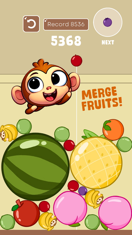 #1. Suika fruit game (Android) By: Disisa Estudio