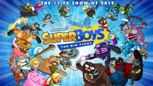 Super Boys - The Big Fight Screenshot Image