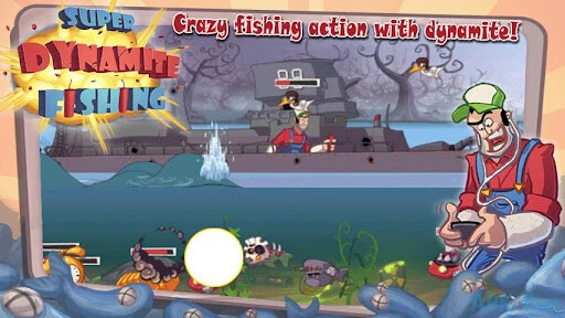 Super Dynamite Fishing Screenshot Image