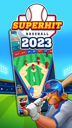 Super Hit Baseball Screenshot Image