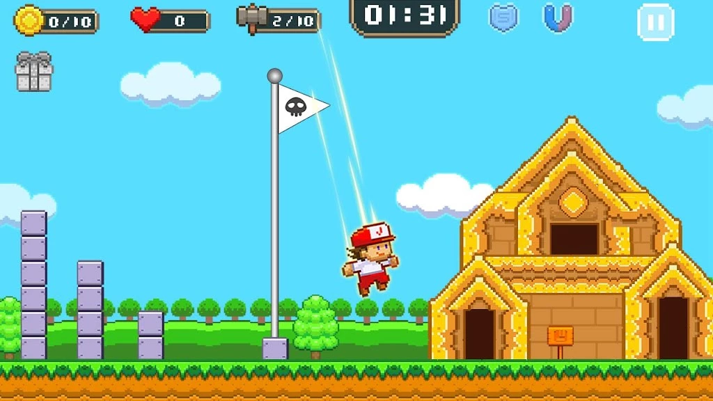 Super Jim Jump Screenshot Image