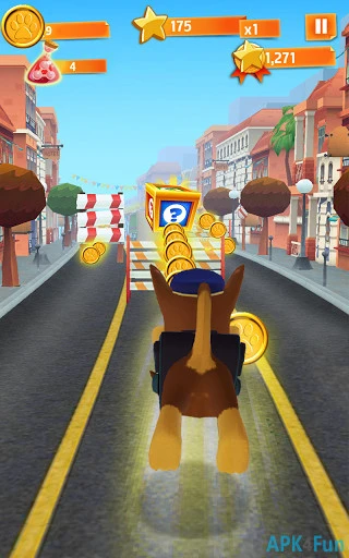 Super Paw Subway Puppy Patrol Screenshot Image