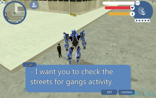 Supercar Robot Screenshot Image