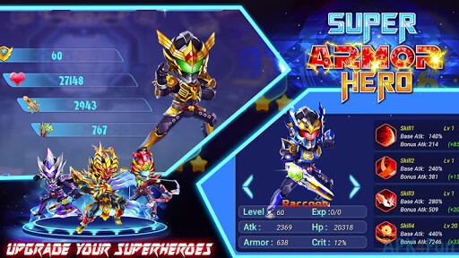 Superhero Armor Screenshot Image