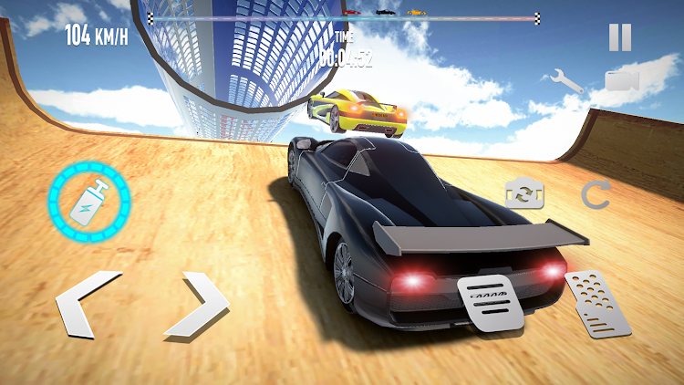 #1. Superhero Mega Ramp: Racing (Android) By: Supercode Games